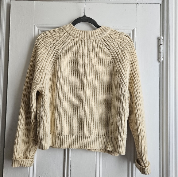 Madewell Rib Raglan Sleeve Cardigan - Picture 6 of 6